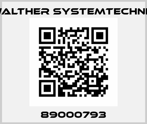 89000793 Walther Systemtechnik