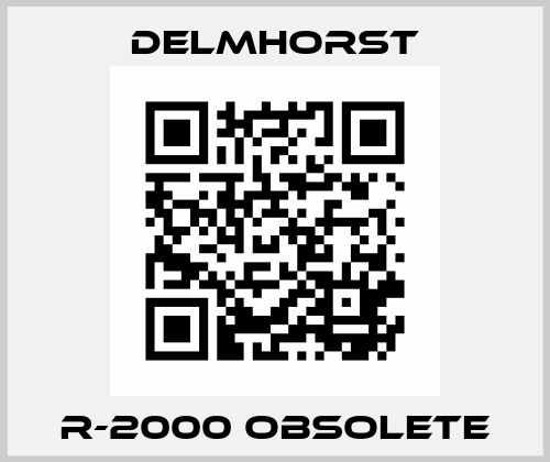 R-2000 obsolete Delmhorst