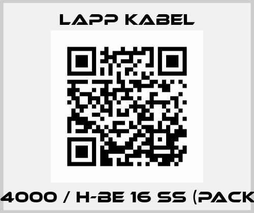 10194000 / H-BE 16 SS (pack x5) Lapp Kabel