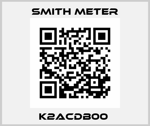 K2ACDB00  Smith Meter