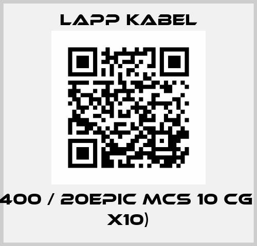 10383400 / 20EPIC MCS 10 CG (pack x10) Lapp Kabel