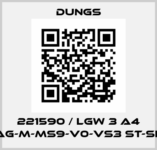 221590 / LGW 3 A4 Ag-M-MS9-V0-VS3 st-se Dungs