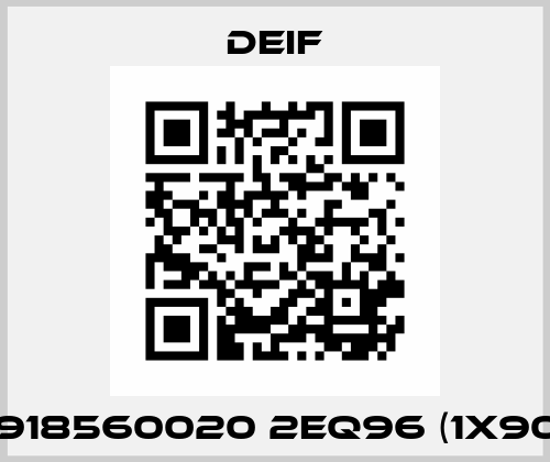 2918560020 2EQ96 (1x90°) Deif