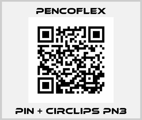 PIN + CIRCLIPS PN3 PENCOflex