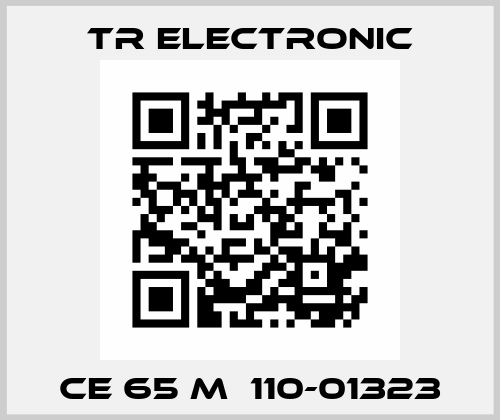 CE 65 M  110-01323 TR Electronic