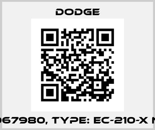 p/n: 067980, Type: EC-210-X NL KIT Dodge