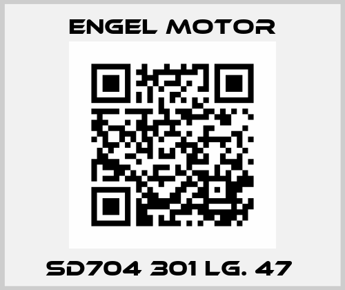 SD704 301 LG. 47  Engel Motor