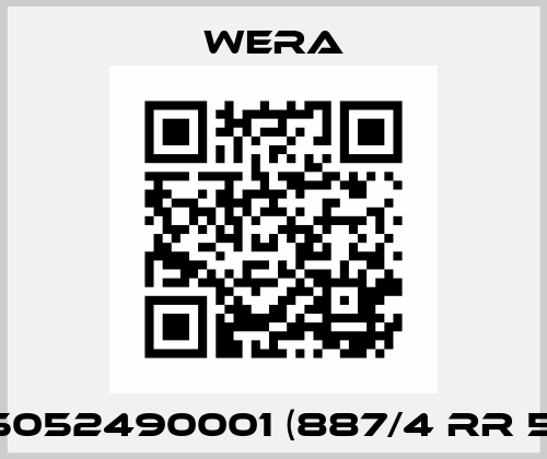 05052490001 (887/4 RR 57) Wera