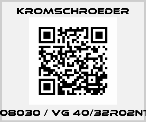85208030 / VG 40/32R02NT31D Kromschroeder