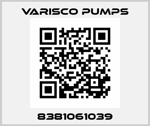 8381061039 Varisco pumps