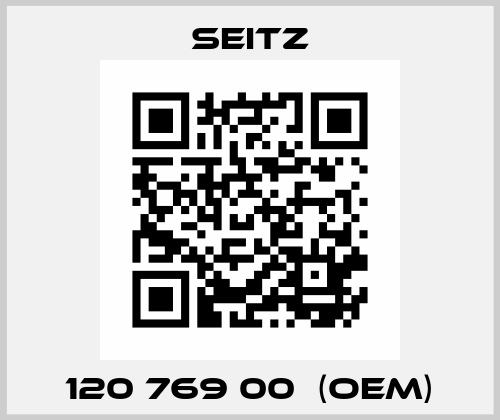 120 769 00  (OEM) Seitz