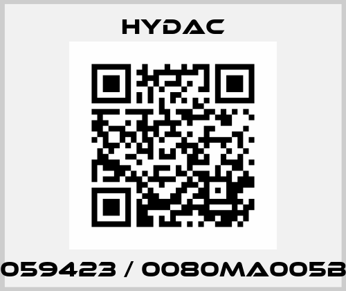 2059423 / 0080MA005BN Hydac