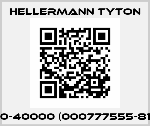 10-40000 (000777555-81) Hellermann Tyton