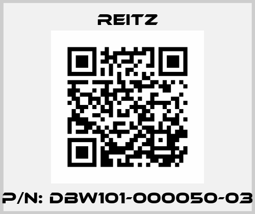 P/N: DBW101-000050-03 Reitz