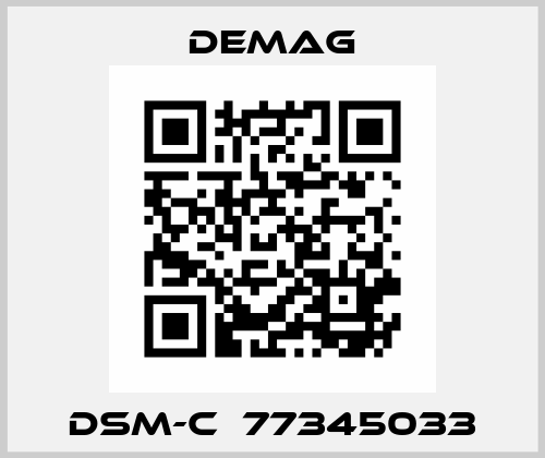  DSM-C  77345033 Demag