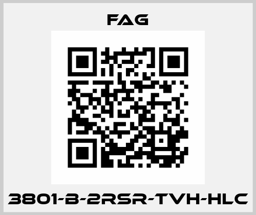 3801-B-2RSR-TVH-HLC Fag
