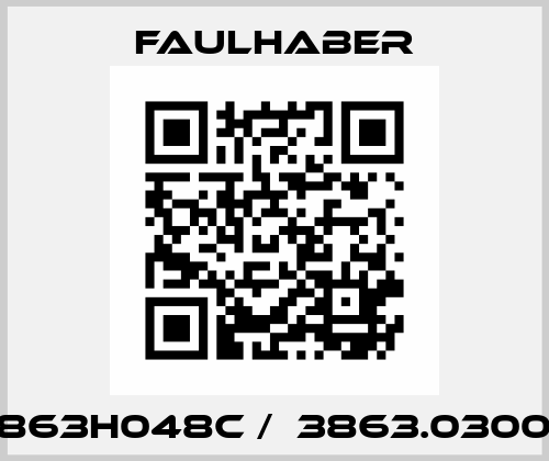 3863H048C /  3863.03000 Faulhaber