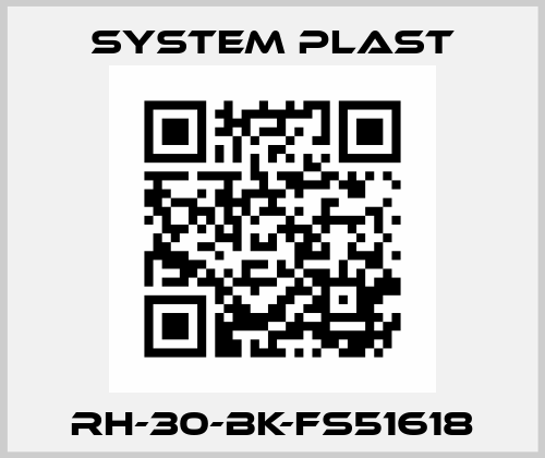 RH-30-BK-FS51618 System Plast