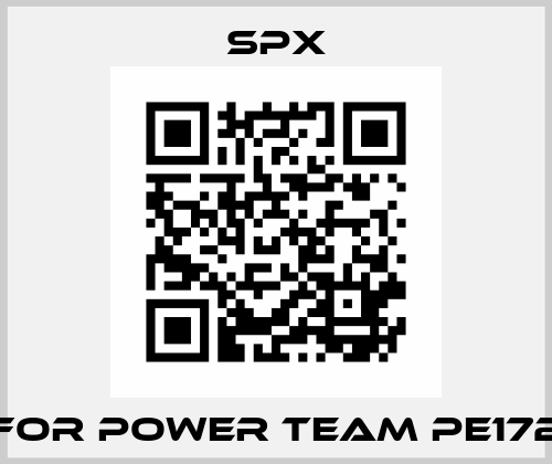 For Power Team PE172 Spx