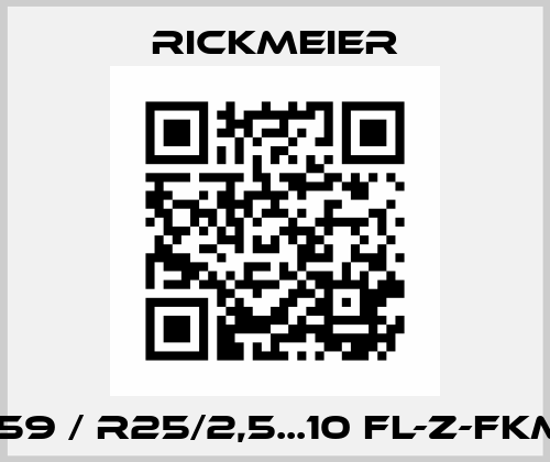 466159 / R25/2,5...10 FL-Z-FKM-P10 Rickmeier