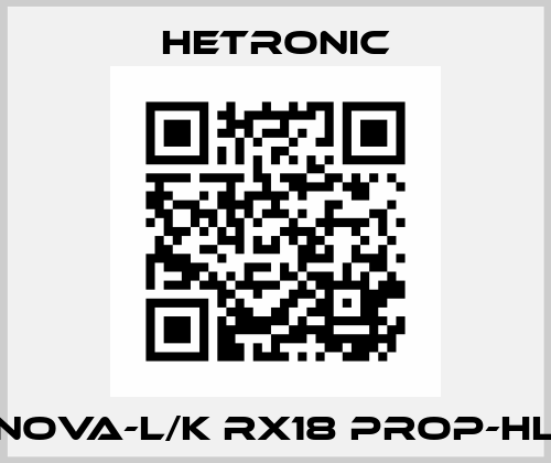 NOVA-L/K RX18 Prop-HL Hetronic