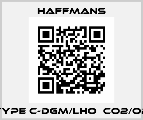 type c-DGM/LHO  CO2/O2 Haffmans