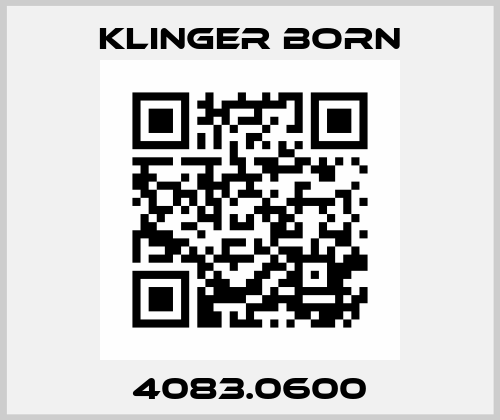 4083.0600 Klinger Born