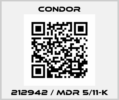 212942 / MDR 5/11-K Condor
