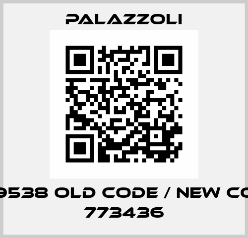 549538 old code / new code 773436 Palazzoli