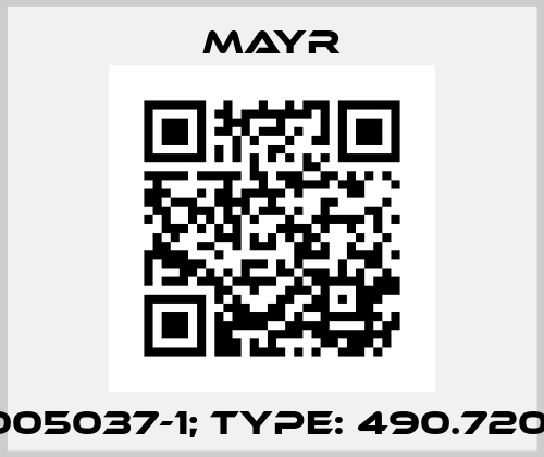 7005037-1; Type: 490.720.0 Mayr