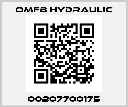 00207700175 OMFB Hydraulic