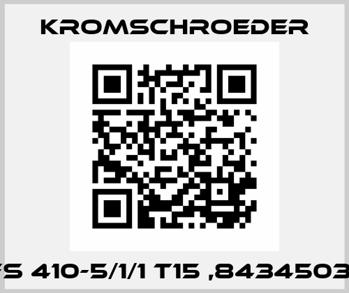 IFS 410-5/1/1 T15 ,84345030 Kromschroeder