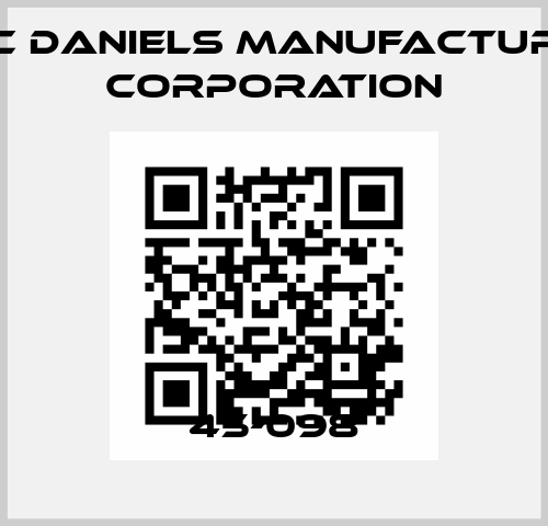 45-098 Dmc Daniels Manufacturing Corporation