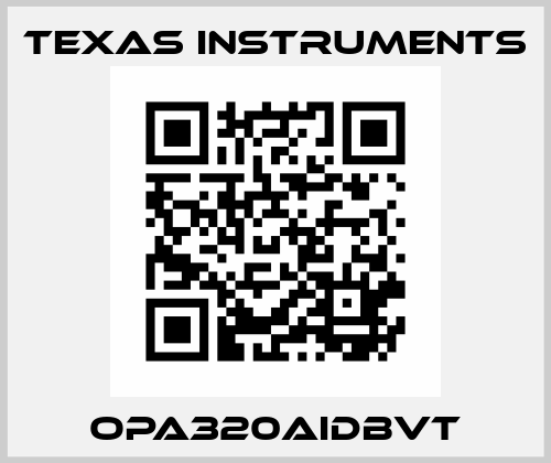 OPA320AIDBVT Texas Instruments