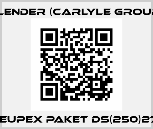 N-EUPEX Paket DS(250)272 Flender (Carlyle Group)