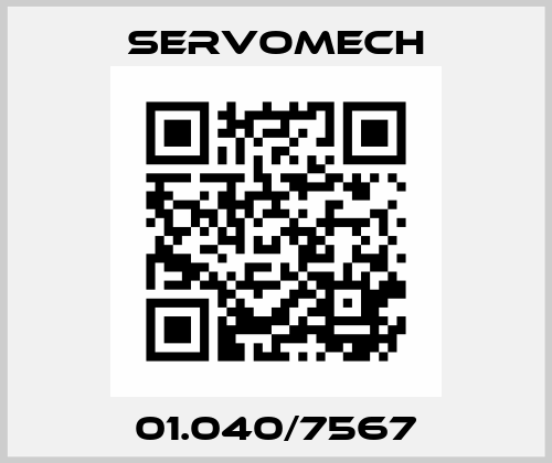01.040/7567 Servomech