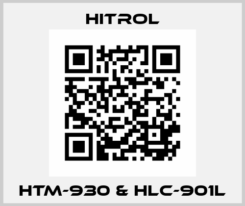 HTM-930 & HLC-901L Hitrol