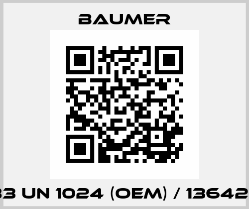 OG83 UN 1024 (OEM) / 13642693 Baumer