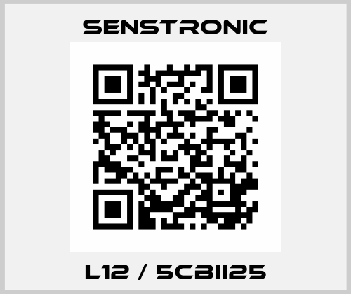  L12 / 5CBII25 Senstronic