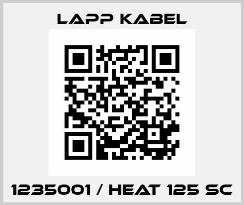 1235001 / HEAT 125 SC Lapp Kabel