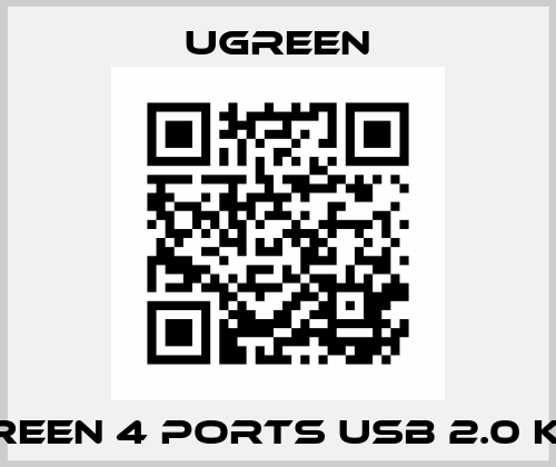 UGREEN 4 PORTS USB 2.0 KVM UGREEN