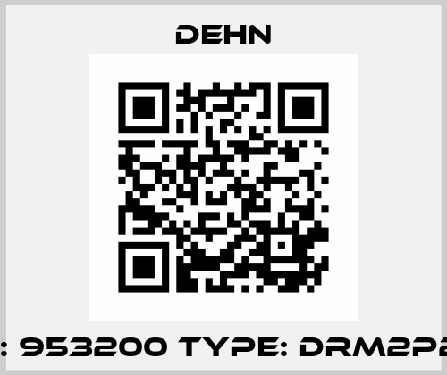 p/n: 953200 type: DRM2P255 Dehn