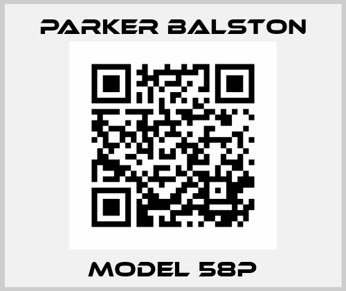 Model 58P Parker Balston