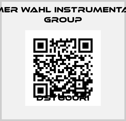 DST600RI Palmer Wahl instrumentation Group
