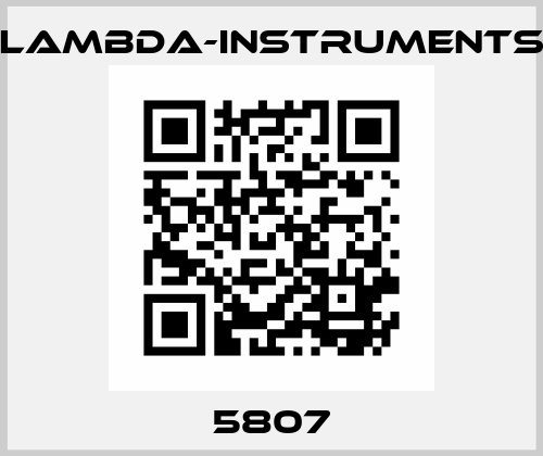 5807 lambda-instruments
