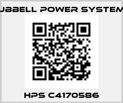 HPS C4170586 Hubbell Power Systems