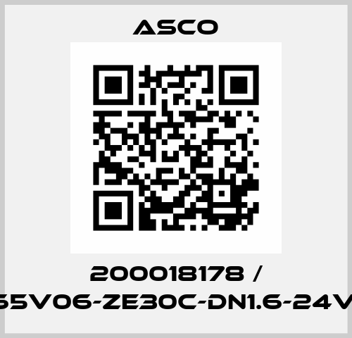 200018178 / V165V06-ZE30C-DN1.6-24VDC Asco