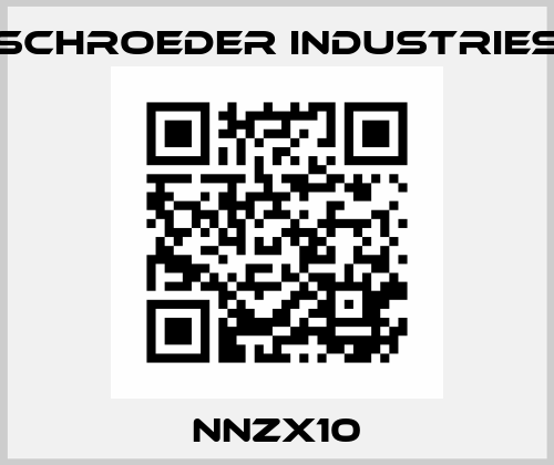NNZX10 Schroeder