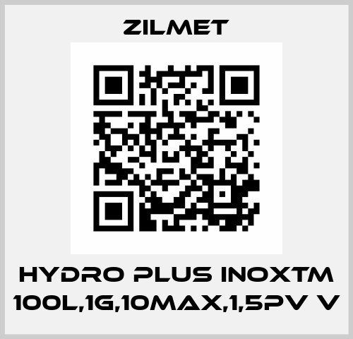 Hydro Plus InoxTM 100l,1G,10max,1,5pv V ZILMET