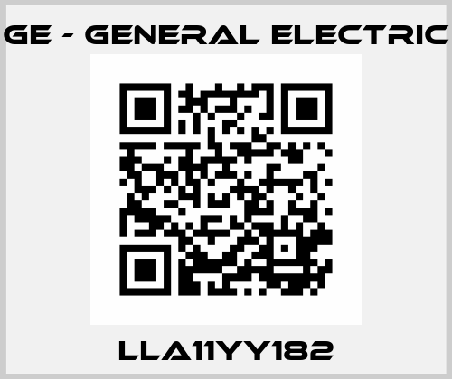 LLA11YY182 GE - General Electric